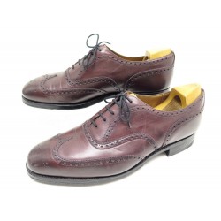 CHAUSSURES CHURCH'S CHETWIND RICHELIEU 10F 44 CUIR BORDEAUX + EMBAUCHOIRS 755€