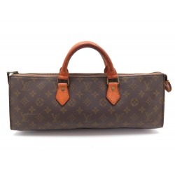 VINTAGE SAC A MAIN LOUIS VUITTON TRIANGLE TOILE MONOGRAM CANVAS 40 CM BAG 1110€