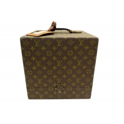 VINTAGE BOITE LOUIS VUITTON EN TOILE MONOGRAM 