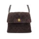 SAC A MAIN CHANEL TIMELESSE MATELASSE 27 CM EN DAIM MARRON HADN BAG BROWN 3000€