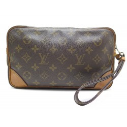 VINTAGE SAC A MAIN LOUIS VUITTON MARLY DRAGONNE POCHETTE MONOGRAM HAND BAG 500€