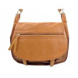 NEUF SAC A MAIN MAC DOUGLAS SAFARI ZELTON SYNTHETIQUE MARRON CROSS BODY BAG 150€