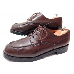 CHAUSSURES JM WESTON 541 LE GOLF 9 43 EN CUIR MARRON LEATHER BROWN SHOES 630€