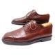 CHAUSSURES LOUIS VUITTON DERBY 6.5 41.5 EN CUIR MARRON + EMBAUCHOIRS JM WESTON 