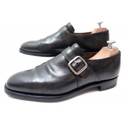 CHAUSSURES CHURCH'S WESTBURY 9F 43 DERBY A BOUCLE EN CUIR NOIR BLACK SHOES 620€