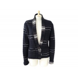 NEUF GILET CHANEL CARDIGAN RUSSE 2009 P36148 42 L 40 M LAINE MOHAIR PULL 2990€