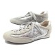 NEUF CHAUSSURES HOGAN OLYMPIA SEQUINS ARGENTES 38.5 BASKETS DAIM GRIS SHOES 325€