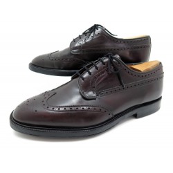 CHAUSSURES CHURCH S GRAFTON 8G 42 LARGE EN CUIR BORDEAUX 