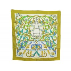 VINTAGE FOULARD HERMES LE MORS A LA CONETABLE D'ORIGNY CARRE SOIE SCARF 360€