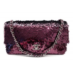 NEUF SAC A MAIN CHANEL TIMELESS SEQUIN 