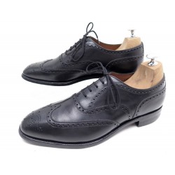 CHAUSSURES CHURCH'S CHETWYND RICHELIEU 8.5F 42.5 EN CUIR NOIR SHOES 620€