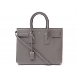 SAC A MAIN SAINT LAURENT CLASSIC SAC DE JOUR SMALL 355153 EN CUIR GRIS BAG 2350€