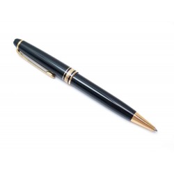 STYLO BILLE MONTBLANC MEISTERSTUCK CLASSIQUE DORE RESINE ETUI BALLPOINT PEN 485€