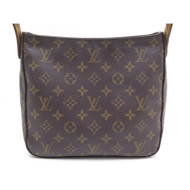 SAC A MAIN LOUIS VUITTON LOOPING PM TOILE MONOGRAM LV MARRON HAND BAG PURSE 995€