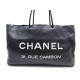  SAC A MAIN CHANEL RUE CAMBON CUIR NOIR 