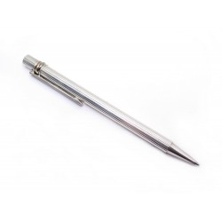 STYLO PORTE MINES MUST DE CARTIER TRINITY 3 ORS METAL ARGENTE 0.7 MM BOITE 320€