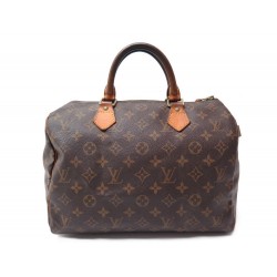 VINTAGE SAC A MAIN LOUIS VUITTON SPEEDY 30 MONOGRAM 