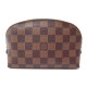 TROUSSE LOUIS VUITTON POCHETTE COSMETIQUE DAMIER EBENE N47516 TOILE POUCH 255€