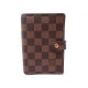 COUVERTURE AGENDA LOUIS VUITTON FONCTIONNEL PM DAMIER EBENE R20700 COVER 255€