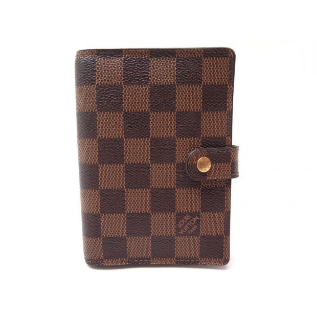 PORTE AGENDA LOUIS VUITTON DAMIER EBENE 