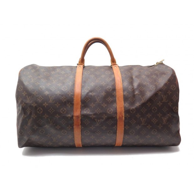 SAC DE VOYAGE A MAIN LOUIS VUITTON KEEPALL 60 MONOGRAM LV HAND BAG LUGGAGE