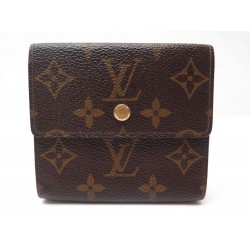 PORTEFEUILLE LOUIS VUITTON ELISE PORTE MONNAIE MONOGRAM LV BILLFOLD WALLET 430€