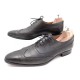 CHAUSSURES MARC GUYOT RICHELIEU 10 44 CUIR GRIS ANTHRACITE HOMME SHOES 420