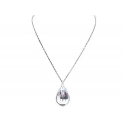  NEUF COLLIER BACCARAT ARGENT MASSIF 925 & PENDENTIF CRISTAL SILVER 