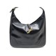 AUTHENTICITE VINTAGE SAC A MAIN HERMES TRIM CUIR NOIR 