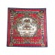 FOULARD HERMES ASTRES ET SOLEILS CARRE EN SOIE ROUGE A. FAIVRE SCARF RED 360€