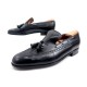 CHAUSSURES JM WESTON MOCASSINS A PAMPILLES 10E 44 CUIR NOIR + EMBAUCHOIRS 815€