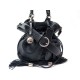 SAC A MAIN LANCEL PREMIER FLIRT BANDOULIERE CUIR NOIR BLACK HAND BAG PURSE 725€