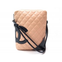 SAC A MAIN CHANEL CAMBON BANDOULIERE BEIGE 