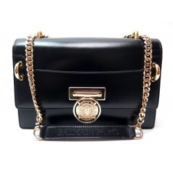 NEUF SAC A MAIN BALMAIN RENAISSANCE BBOX 25 BANDOULIERE CUIR NOIR HAND BAG 1850€