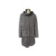 NEUF MANTEAU BLOUSON MARELLA SPORT GRIS 42 L VESTE FEMME DUFFLECOAT COAT 650€