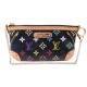 NEUF POCHETTE LOUIS VUITTON MILLA POCHETTE MURAKAMI MONOGRAM MULTICOLOR 