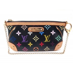 NEUF SAC A MAIN LOUIS VUITTON MILLA MURAKAMI MONOGRAM MULTICOLOR POCHETTE 520€