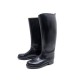 CHAUSSURES JM WESTON BOTTES DE MOTO GENDARMERIE 9 43 MOTARD CUIR NOIR BOOTS