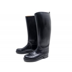  BOTTES WESTON 9 CUIR NOIR 