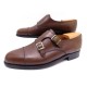 CHAUSSURES JM WESTON 537 DOUBLE BOUCLE 7.5C 41.5 MOCASSINS EN CUIR MARRON 935€