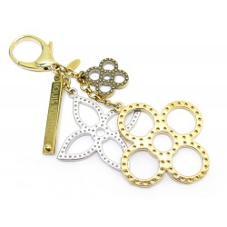 NEUF BIJOU DE SAC LOUIS VUITTON CHARMS TAPAGE M65090 EN METAL DORE GOLDEN 305€