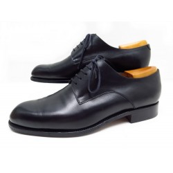 NEUF CHAUSSURES JM WESTON 659 8.5D 42.5 DERY CUIR NOIR BLACK LEATHER SHOES 760€