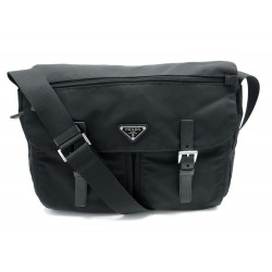 NEUF SAC A MAIN PRADA BESACE 1BD738 BANDOULIERE EN TOILE SACOCHE MESSENGER 850€