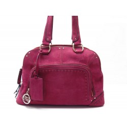 SAC A MAIN LANCEL MADEMOISELLE ADJANI CUIR NUBUCK 