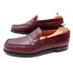 CHAUSSURES JM WESTON MOCASSIN 8.5 C 42.5 BORDEAUX 