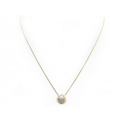  COLLIER EN OR JAUNE 18K + DIAMANTS 