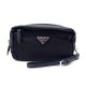 NEUF POCHETTE PRADA TROUSSE MAQUILLAGE VOYAGE 1NE393 SAC COSMETIC POUCH 240€