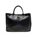 SAC A MAIN LONGCHAMP ROSEAU HERITAGE CABAS L CUIR NOIR BLACK HAND BAG 870€