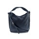 NEUF SAC A MAIN JACK GOMME BETH EN CUIR NOIR BANDOULIERE LEATHER PURSE BAG 298€