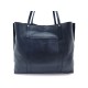 NEUF SAC A MAIN JACK GOMME LISA GRAND CABAS EN CUIR NOIR TOTE BAG PURSE 330€